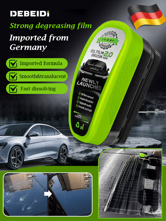 🔥2025 LAST DAY SALE 50% OFF⏰BUY 3 GET 1 FREE✨New 2.0 Powerful Oil Film Wipe🚗💧