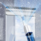 New 3-in-1 spray window cleaner, environmentally friendly and durable, microfiber scraper suction cup