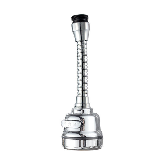 360-degree rotatable connection nozzles for faucets, ABS, or metal
