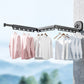🎁Hot Sale 50% OFF❄️Wall-Mounted Folding Clothes Drying Rack/Shower Curtain Holder🏡