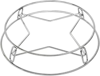 Stainless steel pot rack, round pot rack, metal pot rack, essential items for the kitchen