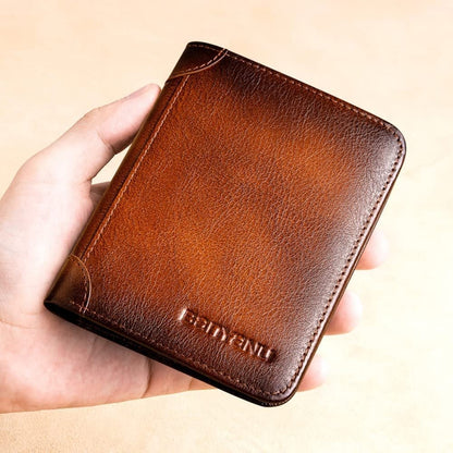 Last Day 49% OFF Multi-functional RFID Blocking Waterproof Durable Genuine Leather Wallet