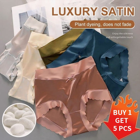 🩲Satin Ice Silk Seamless Shaping Briefs