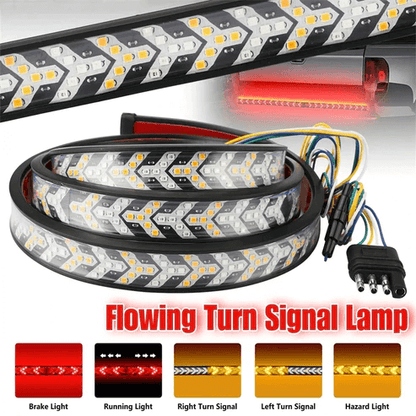 Automatic turn signal LED lamp strip