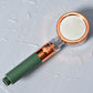 High pressure handheld shower head propeller rotates 360 degrees for easy installation