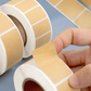 Kraft paper tear-off label sticker