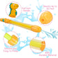 Summer Beach Water Cannon: Dinosaur-Themed Retractable Water Gun — Parent-Child Outdoor Interactive Toy