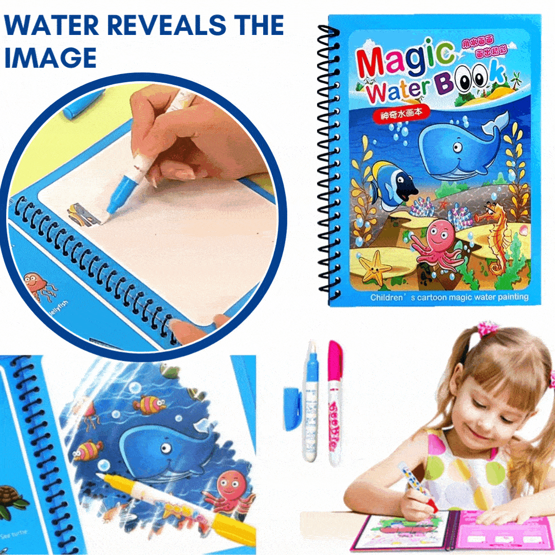 🌹BUY 1 GET 1 FREE🔥Summer Promotion 🎁 ️Magic Water Book📚️🎨🧠 – beooshop