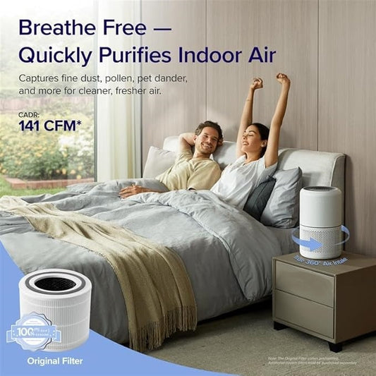 ✨Household air purifier touch-type odor removal smoke and dust air freshener