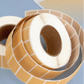 Kraft paper tear-off label sticker