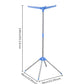 Household floor-type stainless steel folding clothesline