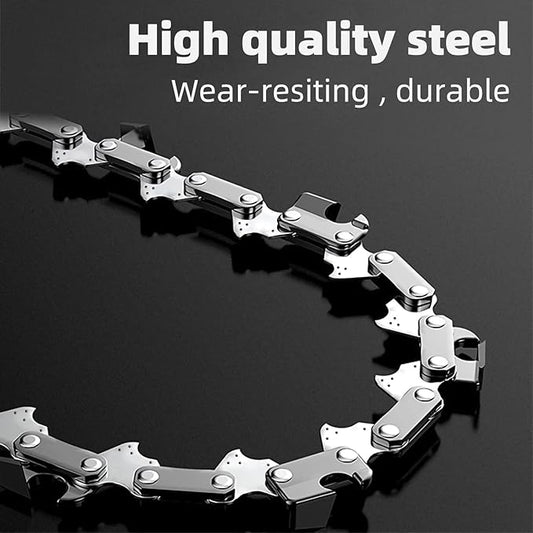 Military Alloy Materiall Chainsaw Chain, Fast Cut, Super Durable