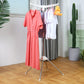 Household floor-type stainless steel folding clothesline