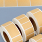 Kraft paper tear-off label sticker