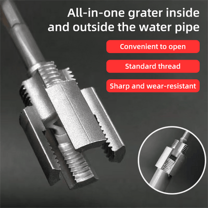 1/2'' and 3/4'' Water pipe internal and external integrated threader