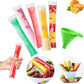 Disposable Ice Pop Bags — Food-Grade Pouches for Homemade Popsicles