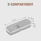 💥Reusable food container with compartments