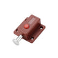 ABS Security Push Button Spring Loaded Latch - for Furniture Drawer Doors, Chests