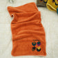 Coral velvet absorbent large towel for washing hair and drying hair