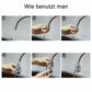 360-degree rotatable connection nozzles for faucets, ABS, or metal
