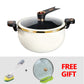 Large Capacity Micro-Pressure Enamel Soup Pot