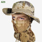 2-in-1 Camouflage Fishing Hat and Mask Neck Wrap