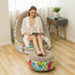 🔥Free Shipping🔥 Thickened Inflatable Bean Bag Chair For Adults With Footstool