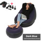 🔥Free Shipping🔥 Thickened Inflatable Bean Bag Chair For Adults With Footstool