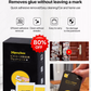 Multi-functional instant label and sticker remover wipes
