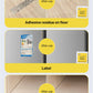 Multi-functional instant label and sticker remover wipes