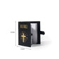 1:12 Mini Bible Cross Keychain