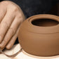 Dragon and Phoenix Purple Sand Pot