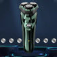 Rechargeable Cordless Electric Shaver with Pop-Up Trimmer