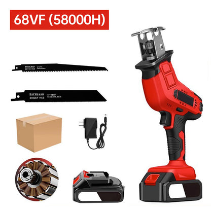 Outdoor Portable Powerful Cordless Electric Logging Saw Set