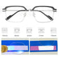 50% OFF🔥Fashionable Anti-blue Light Square Myopic Glasses