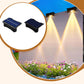 Waterproof Solar Fence Lights for Outdoor Decor