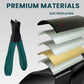 Wide Mouth Angled Nail Clippers -- Anti-Splash & Heavy Duty