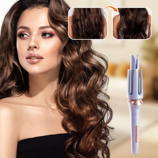 Anti-Tangle Automatic Hair Curler with Three Temperature