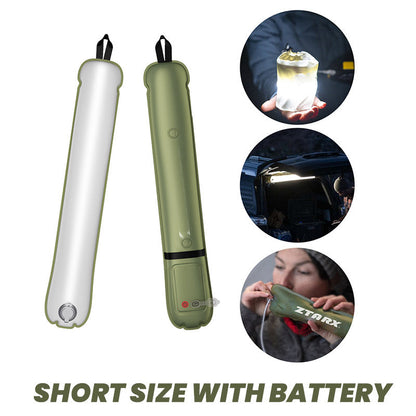 Rechargeable LED Inflatable Camping Tube Light