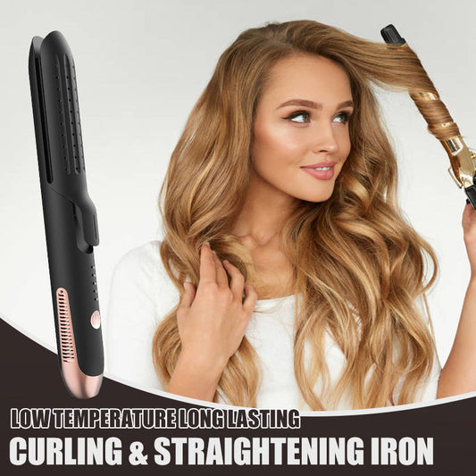 Low Temperature Long Lasting Curling & Straightening Iron