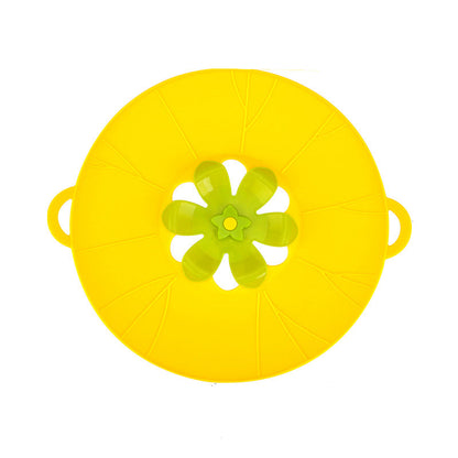 Spill Stopper Silicone Lid Cover for Kitchen Cooking
