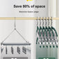 🔥Hot Sale🔥Legging Organizer for Closet, Metal Yoga Pants Hanger w/Rubber Coated