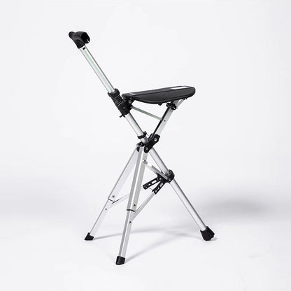 💥Free Shipping💥Portable Folding Walking Stick with Seat for Seniors