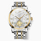 Luxury Design Dodecagon Quartz Watch New Multifunctional Men's Wristwatch