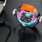 Creative Gyro Windproof Dual Arc Electric Lighter with Light