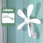 Powerful Lightweight Wall-Mounted Fan for Home Use