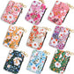 Card Holder Wallet with Keychain Zipper