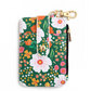 Card Holder Wallet with Keychain Zipper