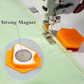Magnetic Seam Guide for Sewing Machine