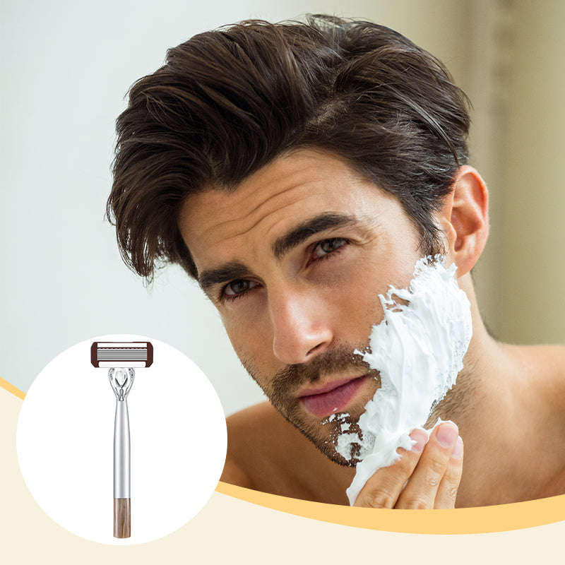 2025 NEW UPGRADE🔥Eight-layer blade manual shaver Manual Razor with Mul ...